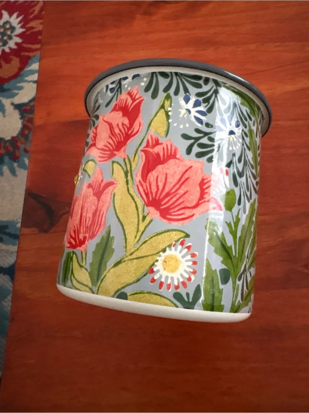 V&A William Morris Bower Wallpaper Ceramic Piece small herb pot